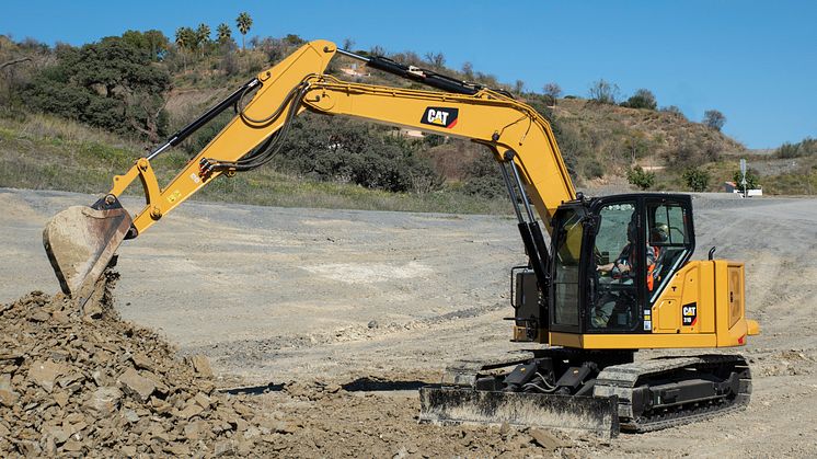 Cat 310 helt ny modell när Next generation utökas med fler minigrävare