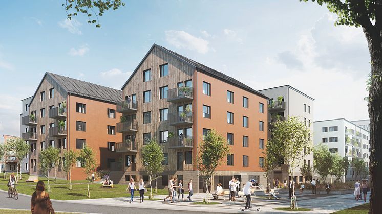 Parkstråket i Haninge