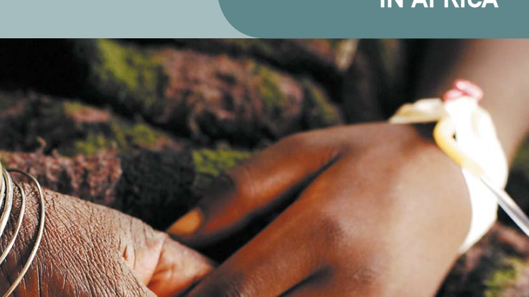 Rapporten “No time to quit: HIV/AIDS treatment gap widening in Africa”