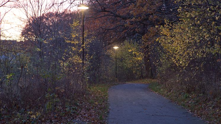 Smart and efficient lighting in Stockholm