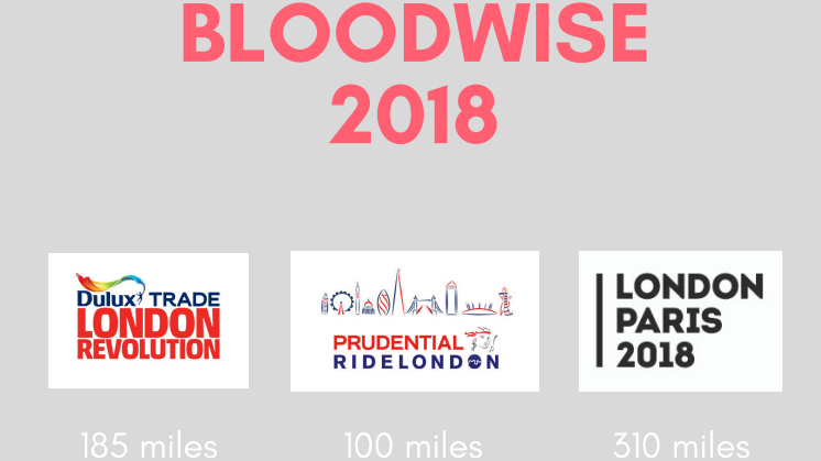 Team Tahola Cycling for Bloodwise