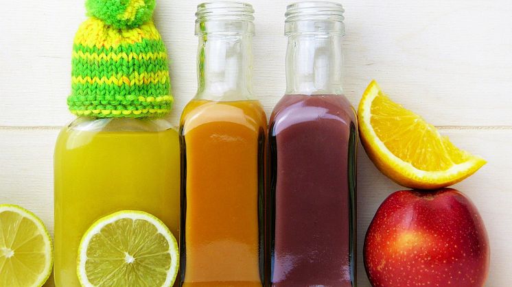 Juice, nektar och must, både koncentrat och drickfärdig, ska gå att panta från 1 januari 2023. Foto: Pixabay.