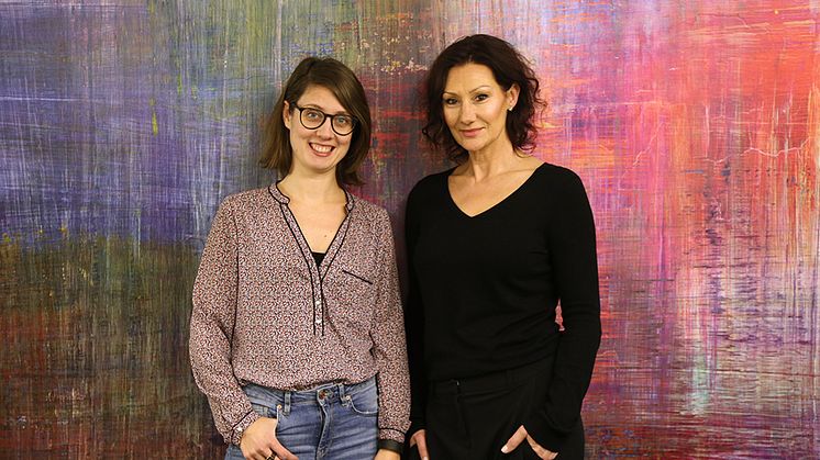 Tina Lidström, pedagogisk ansvarig Real Global och Kim  Zandvoort, ansvarig för lokalkoncept och miljödesign.