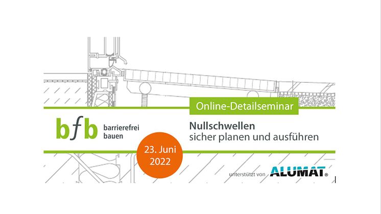 Nullschwellen sicher planen und ausführen