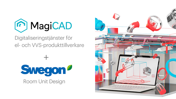 Nytt Swegon-tillägg integrerar deras RUD-lösning i Revit och MagiCAD