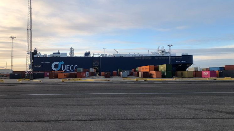 Besøg af det grønne skib M/V AUTO ENERGY i København