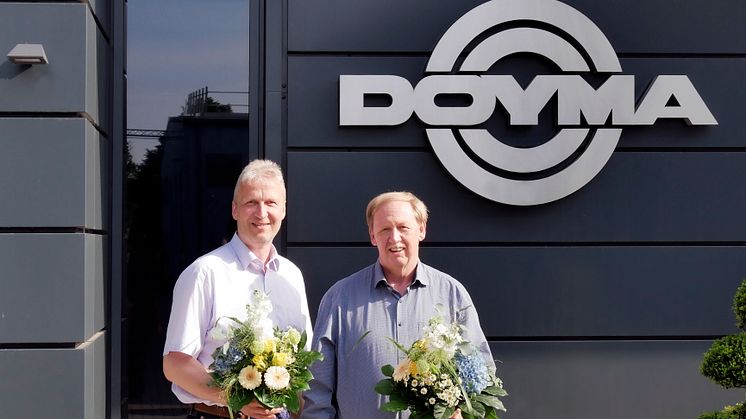 Frank Erdt, Geschäftsleitung Vertrieb und Dr. Andreas Wulfes, Geschäftsleitung Produktstrategie und Innovation haben seit Juni 2021 bei DOYMA Prokura inne