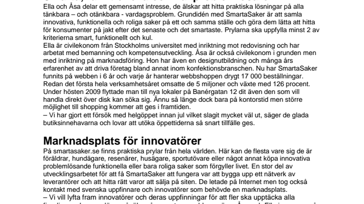 SmartaSaker