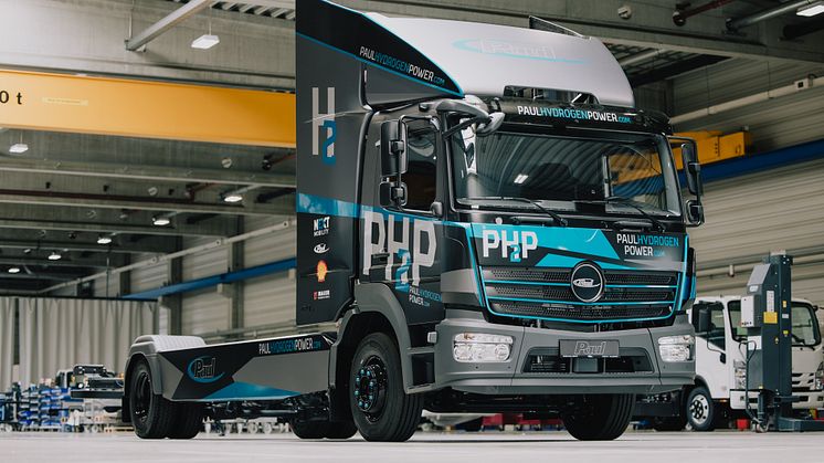 PH2P Paul Hydrogen Power Truck auf PIN21 Clean Trucking Conference