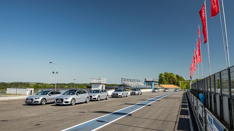 Audi driving experience 2018 med Audi S5 Sportback og Audi RS3