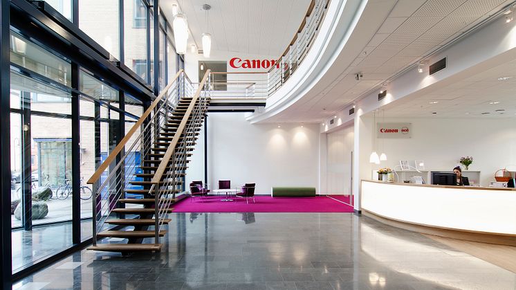 Arcona har byggt Canons nya kontor
