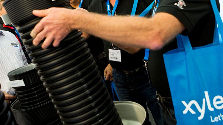 Uponors monter på VA-mässan