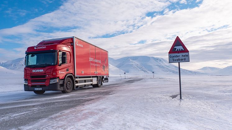 El-lastebil Svalbard