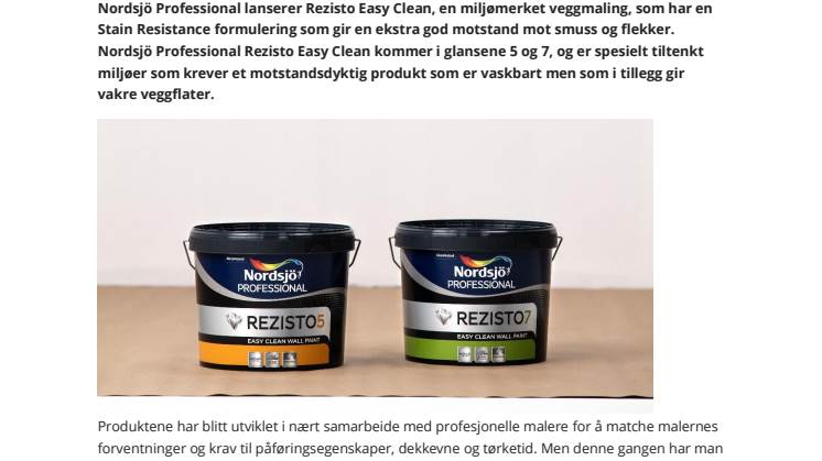Nordsjö Professional Rezisto Easy Clean_NO.pdf