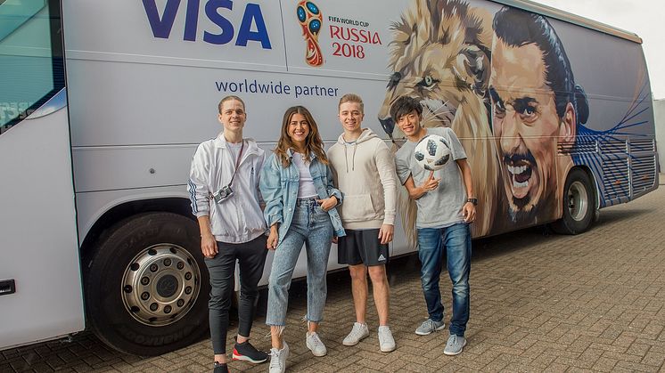 Infuencerzy w kampanii Visa