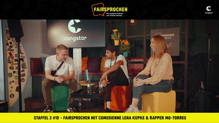 congstar FAIRsprochen Podcast mit Lena Kupke und Mo-Torres