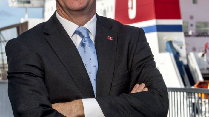 Carl-Johan Hagman, Head of Shipping and Ferries på Stena, är en av huvudtalarna på Logistik & Transport