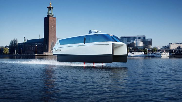 Candelas elektriska färjor släpper ut 97,5% mindre koldioxid än dieselfärjor.