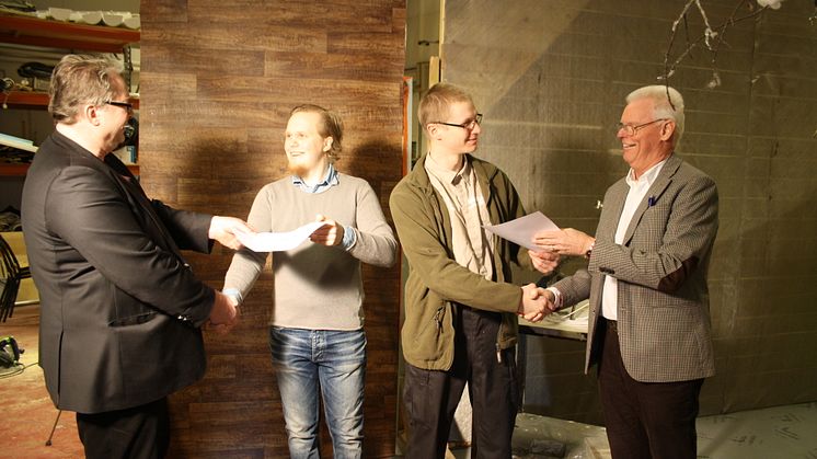 Affärssttipendium till attributmakare och ljudtekniker