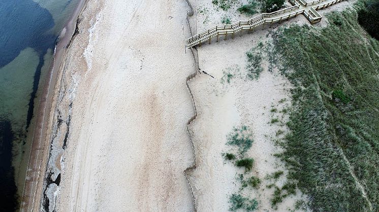 Sandstaket vid Klitterhus 