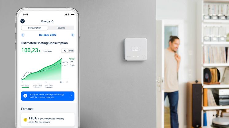 tado°s Energy IQ-feature, der kan styre energiforbruget og forudsige omkostningerne, er nu tilgængelig for alle kunder, midt i hvad der betragtes som den til dato dyreste opvarmningssæson