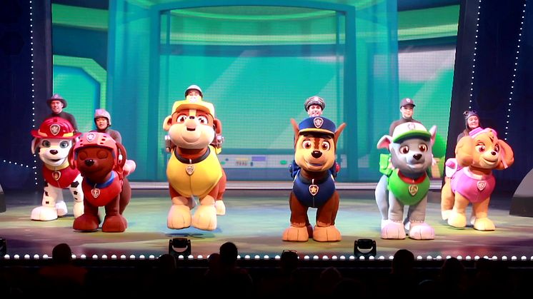 PAW Patrol Live kommer till Sverige 2019