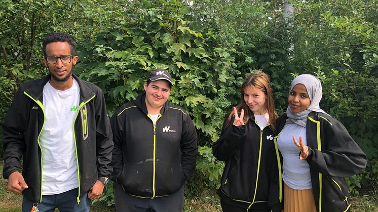 Första steget in i arbetslivet