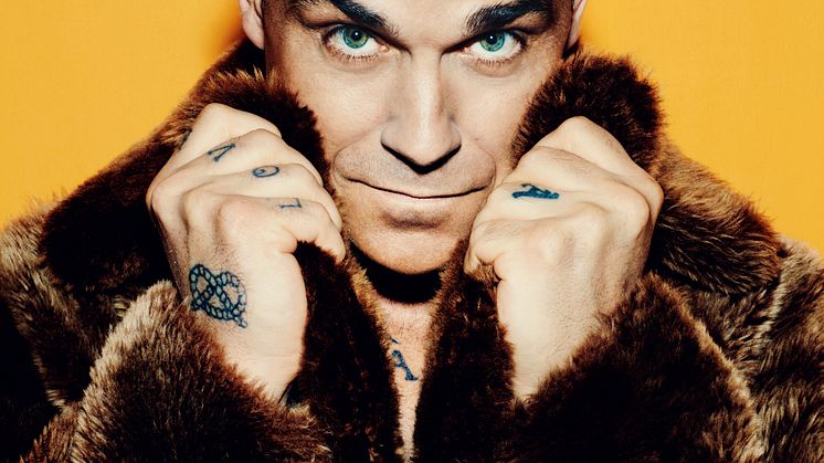 ​Robbie Williams nya singel ”Love My Life” har världspremiär idag