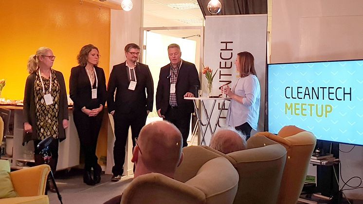 Flyg och företagssatsningar i fokus under Cleantech Meetup Örnsköldsvik