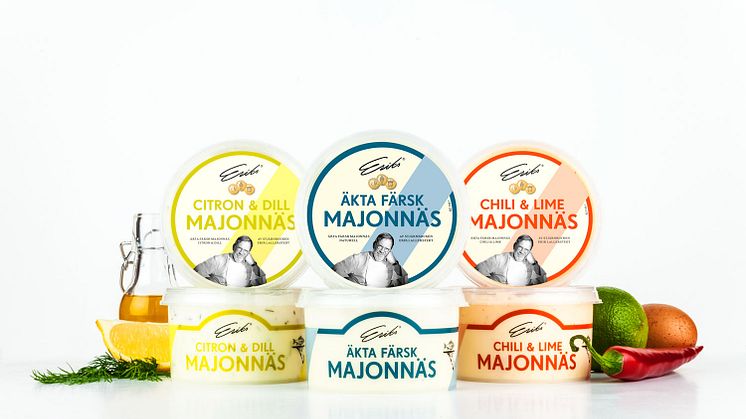 Nyhet! Eriks® lanserar färska majonnäser