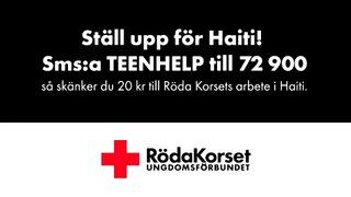 Erik Grönwall ställer upp för Haiti