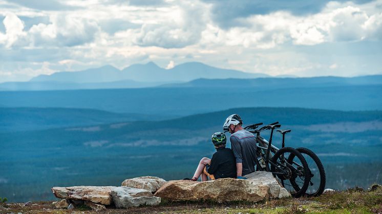 Biking Dalarna: Idre Fjäll