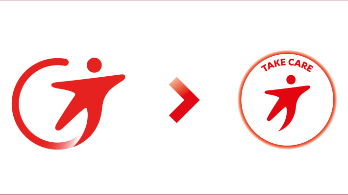Som en symbol för solidaritet under covid-19-krisen förändras Transdevs logotyp tillfälligt 