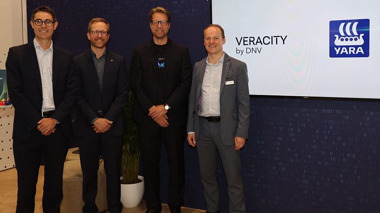 Veracity by DNV - Yara Marine Technologies - Partnership agreement - 2