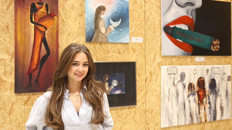 Lavinia befasste sich in ihren Kunstwerken mit dem Bild der Frau