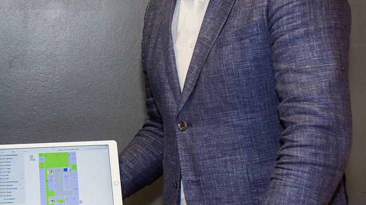 Claes Sunebring, försäljningschef Service, Facility Solutions, Procurator