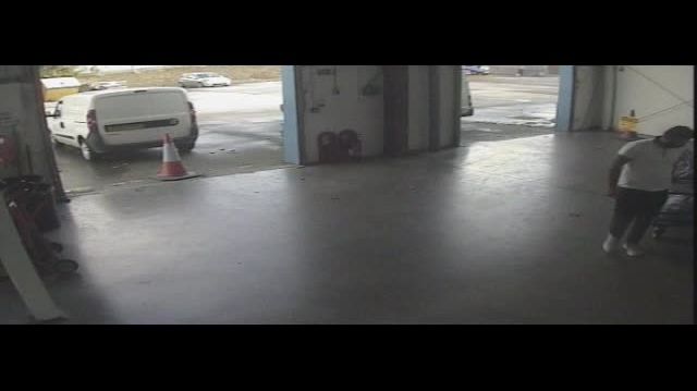 CCTV footage of Mustafa and Mahdee