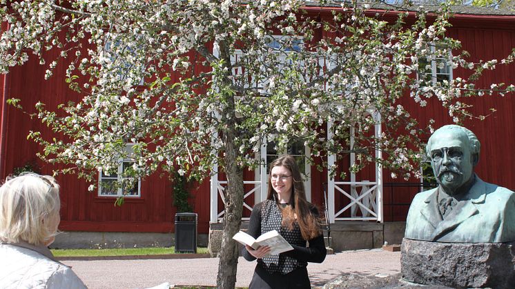 Lyssna på Frödings dikter utomhus