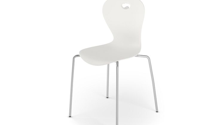 Elevstol Karoline - vit