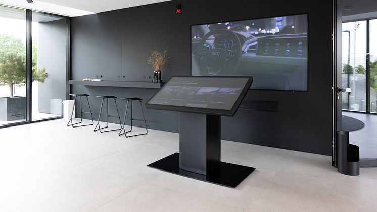 Audi charging hub i Nürnberg - lounge