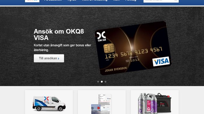 OKQ8 får ny digital kostym 