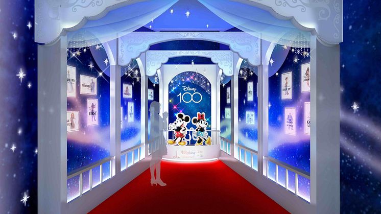 Disney 100 decoration at TOKYO SKYTREE TEMBO GALLERIA  Sorakara Point(450 m)