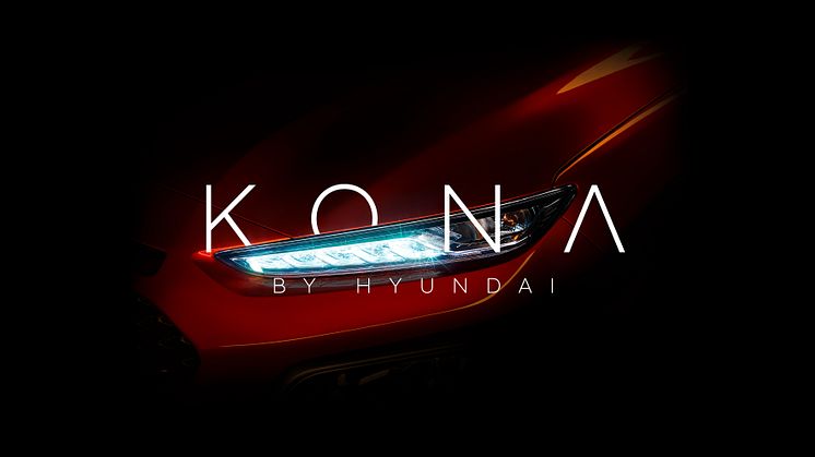 Helt nya Hyundai Kona.