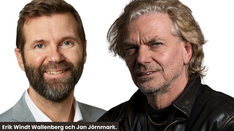 Erik Windt-Wallenberg, vd Egnahemsbolaget och Jan Jörnmark, ekonomihistoriker och debattör