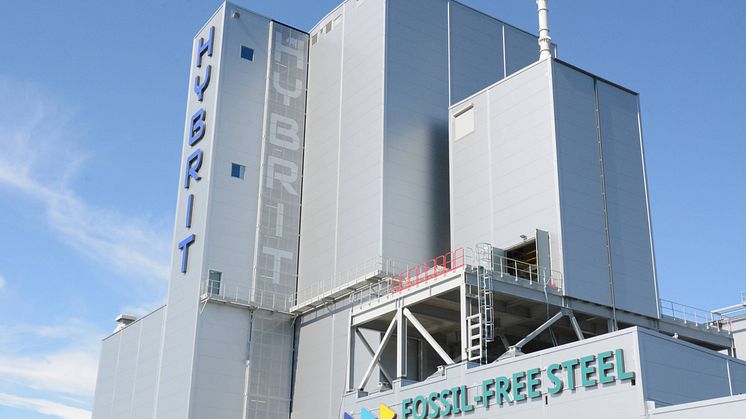 Hybrits demonstrationsanläggning för produktion av järnsvamp ska tas i drift 2025 och möjliggöra produktion av det första fossilfria stålet i världen.