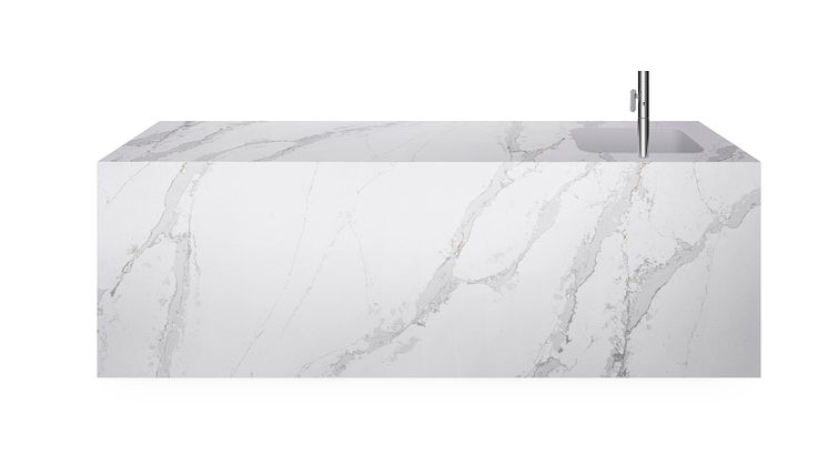 Silestone® Eternal Calacatta Gold_kitchen island