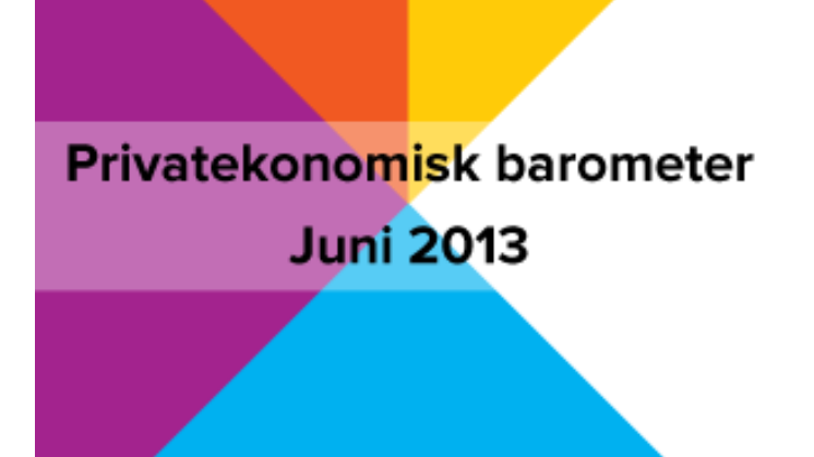Privatekonomisk barometer juni