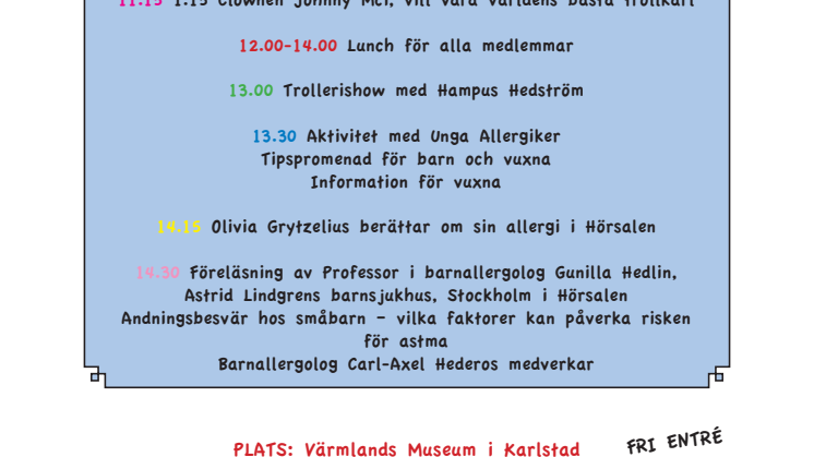 Astma ökar bland barn i Värmland
