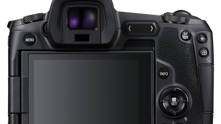 EOS R bakside