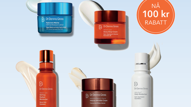 KREMSPESIAL Finn din rette krem fra Dr Dennis Gross Skincare™ – tilpasset din huds behov!